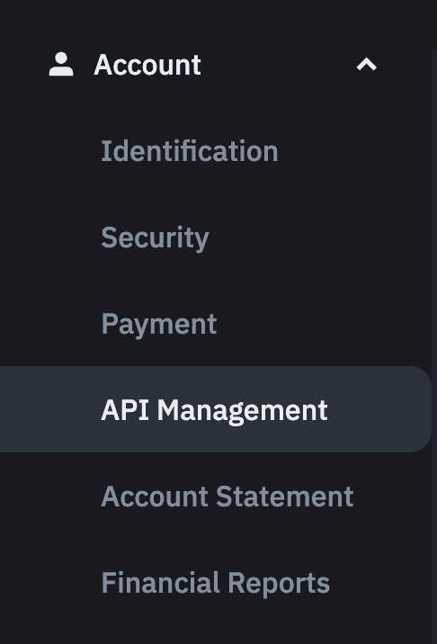 Binance-manage-api